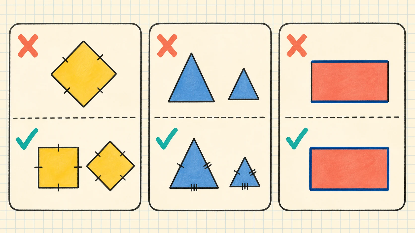 Common Kindergarten Geometry errors paired with diagnostic teaching responses