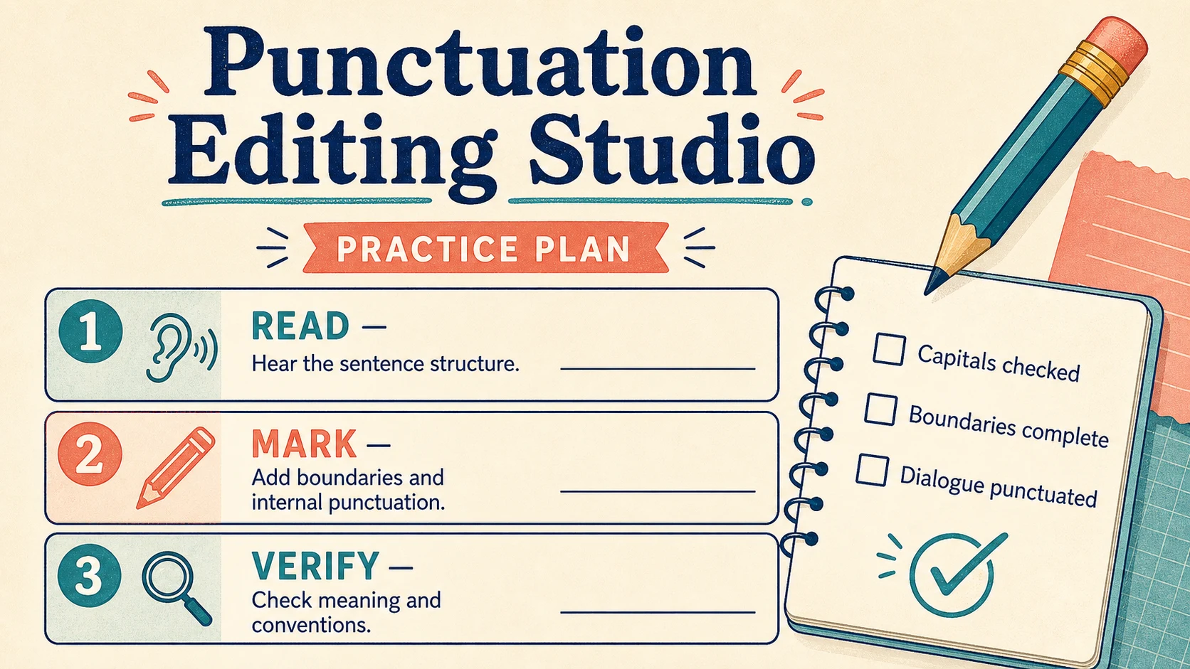 A two-week 3rd Grade Punctuation practice and review plan