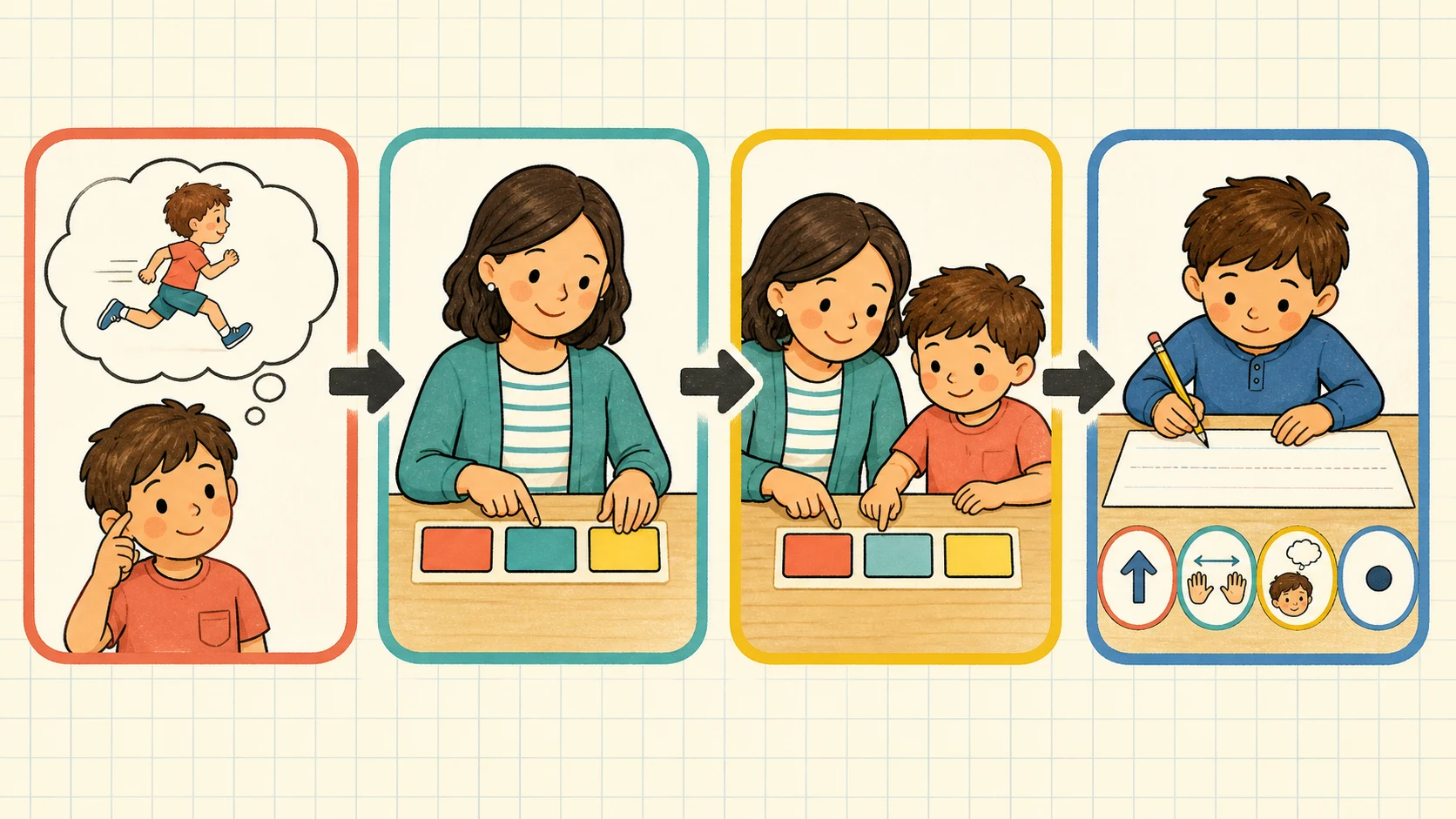 A short, repeatable 1st Grade Sentence Structure lesson routine