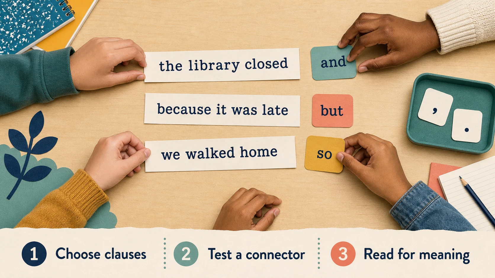 A short, repeatable 6th Grade Sentence Structure lesson routine