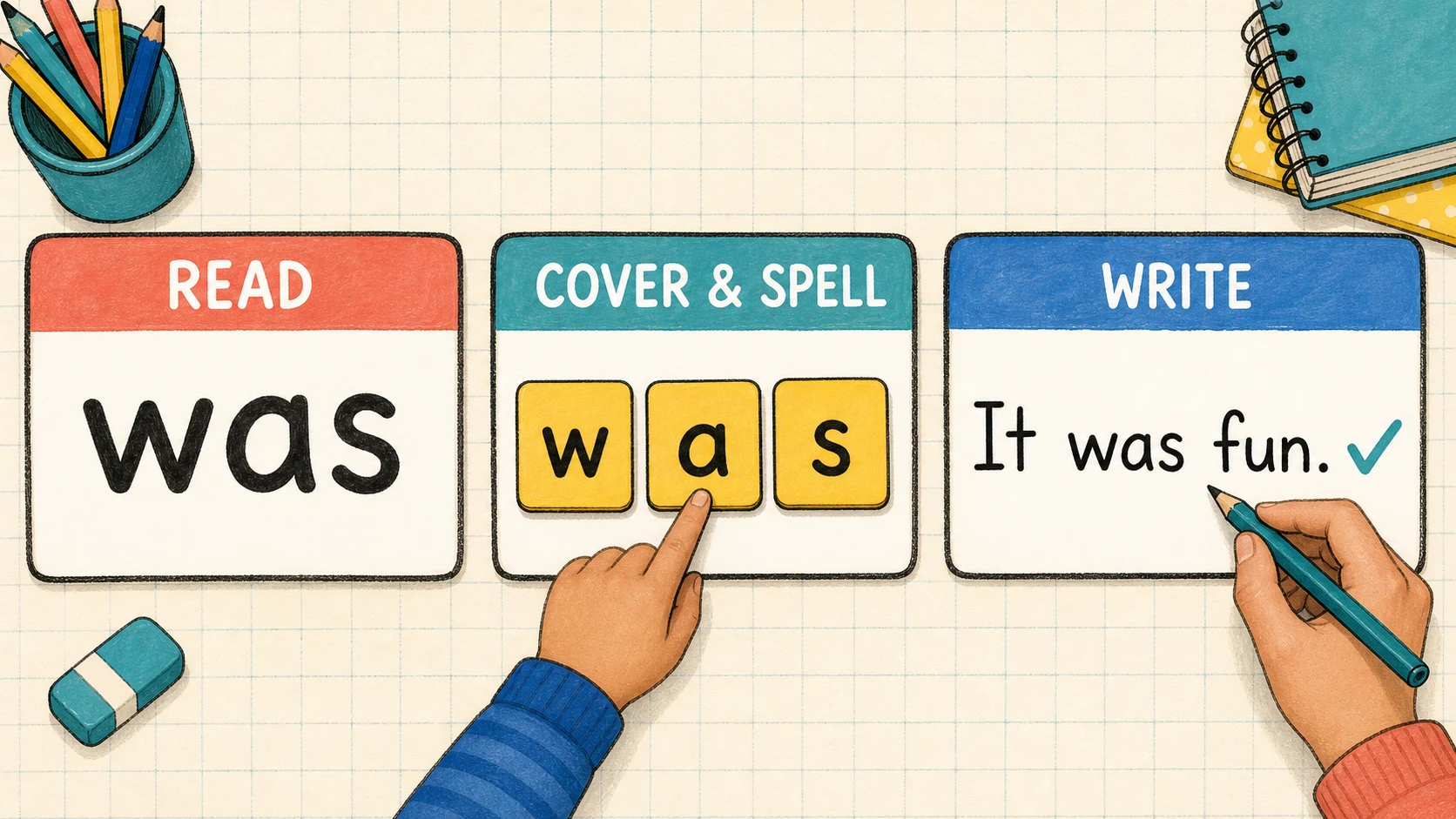 A short, repeatable Pre-K Sight Words lesson routine