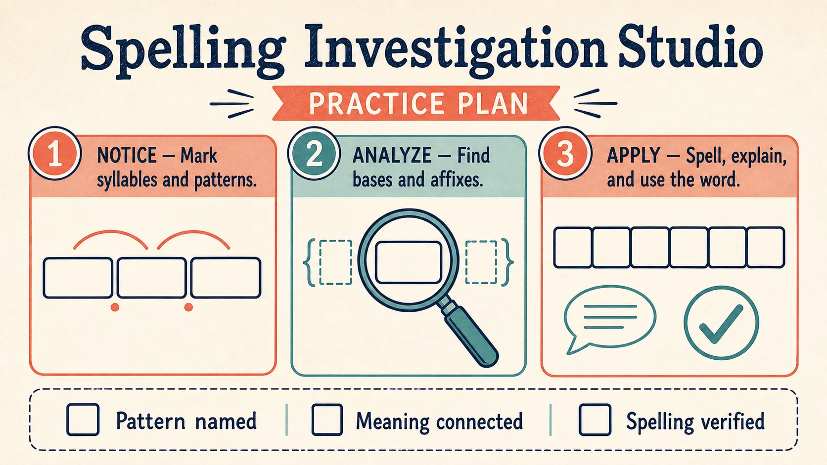 A two-week 4th Grade Spelling Words practice and review plan