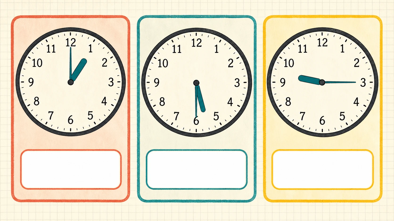 A two-week 1st Grade Telling Time practice and review plan